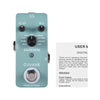 Digital Reverb Guitar Effect Pedal 9 Reverb Types Effects Guitar Pedal True Bypass Full Metal Shell