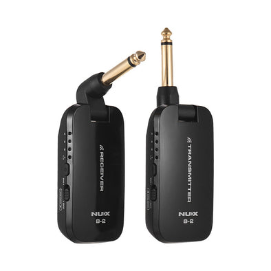 NUX B-2 Wireless Guitar System Transmitter Receiver 2.4G Portable Mini Audio No Cable for Bass Electric Guitar Interface Parts