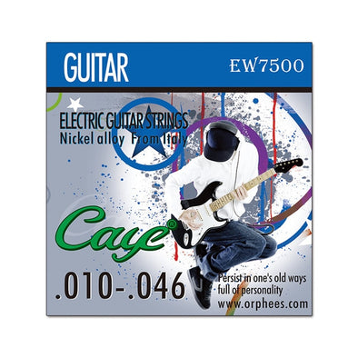 Orphee Caye EW Electric Guitar Strings Set Metal Rock Hexagonal Carbon Steel Electric Guitar String Sets Guitar Accessories