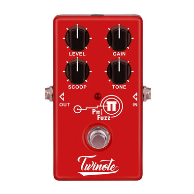Twinote P FUZZ Analog Modern Effects Pedal Processsor Distortion High Gain Electric Guitar Effect Pedal Metal Rock Accessories