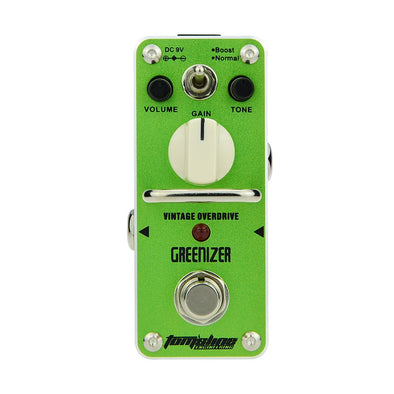 AROMA GRENNIZER Vintage Tube-like Overdrive Pedal Guitar Effect Based on Legendary Tube Screamer Warm Natural Sound Guitar Parts