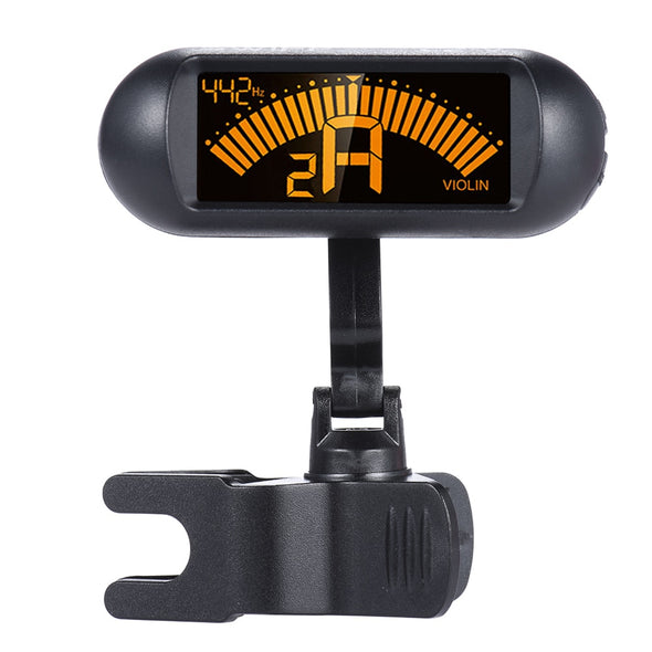 Clip-on Violin Tuner Digital Tuner Electronic Chromatic  LCD Display 360 Degree Rotating Violin Accessories