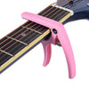 EGC3 Quick Change Guitar Capo Lightweight Clamp Plastic Steel for Acoustic Classical Folk Electric Guitar Bass Black