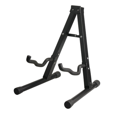 J-40B2 Black Folding Acoustic Guitar Stand for Electric Bass Ukulele Guitars Holder Foldable Support Guitar Accessories