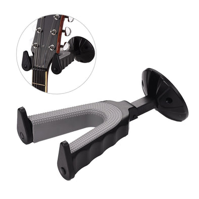 Auto Lock Guitar Stand  Hanger Plastic Hook String Instrument Wall Mount Holder for Electric Acoustic Guitars Bass