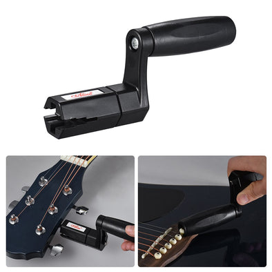 Guitar String Peg Winder Multifunctional Bridge Pin Puller Screwdriver Drill Bit Guitar Repair Tool Luthier Tool