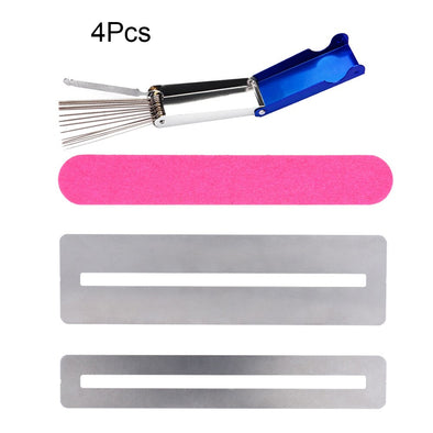 Guitar Fret Repairing Tool Set Acoustic Guitar Fretwire File Sanding Cleaning Polish Luthier Tool Guitar Parts & Accessories
