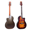 41 inch Folk Guitar 6 String Electric Box Guitar Light Spruce Guitar Rosewood Fingerboard Crack Guitar Pickup Concert