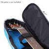 High Quality 600D Water-resistant 41" Guitar Bag Backpack Oxford Cloth Cotton Padded Shoulder Straps Gig Bag Case