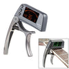 Multifunctional 2-in-1 Guitar Tuner Guitar Capo TCapo20 with LCD for Acoustic Guitar Electric Bass Aluminum Alloy