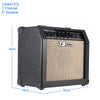 High Quality GT-15 Professional 3-Band EQ 2 Channel Electric Guitar Amplifier Distortion Amp 15W with 5" Speaker
