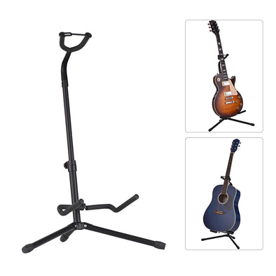 Acoustic Guitar Stand Metal Guitarra Floor Stand Musical Instrument Tripod Holder for Electric Guitar Bass Guitar Accessories