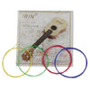 Colorful Ukulele Strings Acoustic Ukelele Uke Strings Nylon Material, 4pcs/set Guitar Parts & Accessories