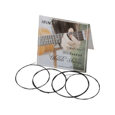 4pcs/set Ukulele Strings Ukelele String Set Uke String Nylon Material White/ Black 2 Colors Guitar Parts & Accessories